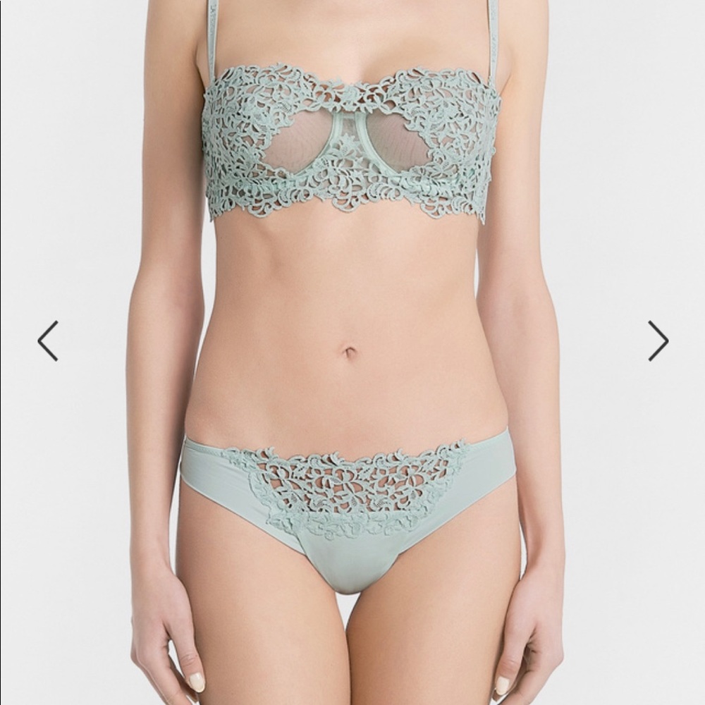 La Perla NWT bra/panty set. 34d bra, small bottom